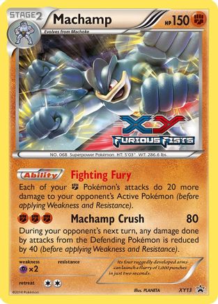 Machamp (Prerelease) XY13/211 - XY Promos Holofoil - for just $5.48! 