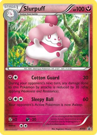 Slurpuff XY15/211 - XY Promos Holofoil - for just $0.38! 