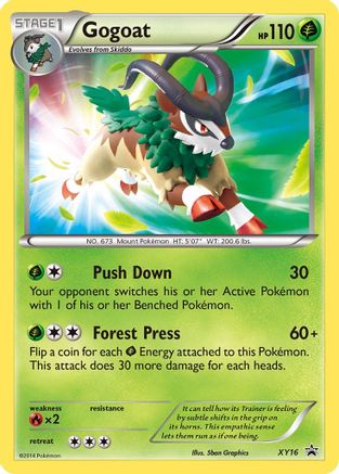 Gogoat XY16/211 - XY Promos Holofoil - for just $0.45! 