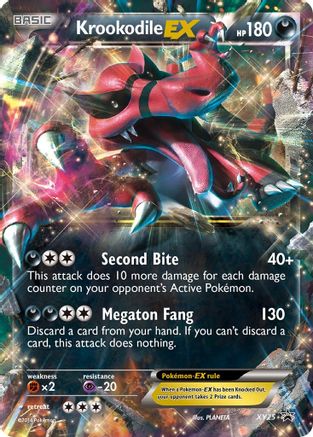 Krookodile EX XY25/211 - XY Promos Holofoil - for just $2.24! 