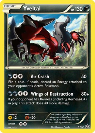 Yveltal XY32/211 - XY Promos Holofoil - for just $0.65! 