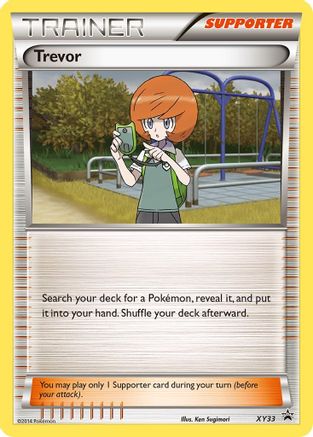 Trevor XY33/211 - XY Promos - for just $0.46! 