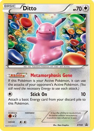 Ditto XY40/211 - XY Promos Holofoil - for just $18.32! 