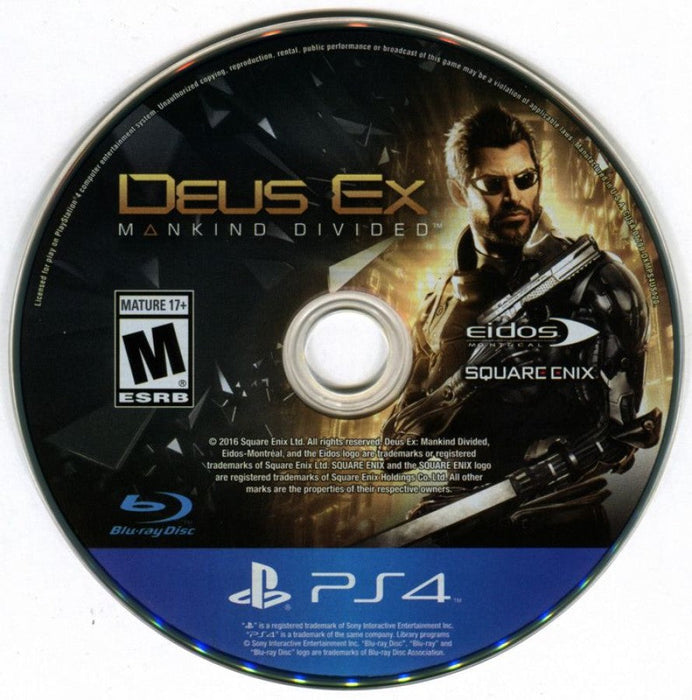 Deus Ex: Mankind Divided [Day One Edition] – PlayStation 4 (PS4) - for just $0! 