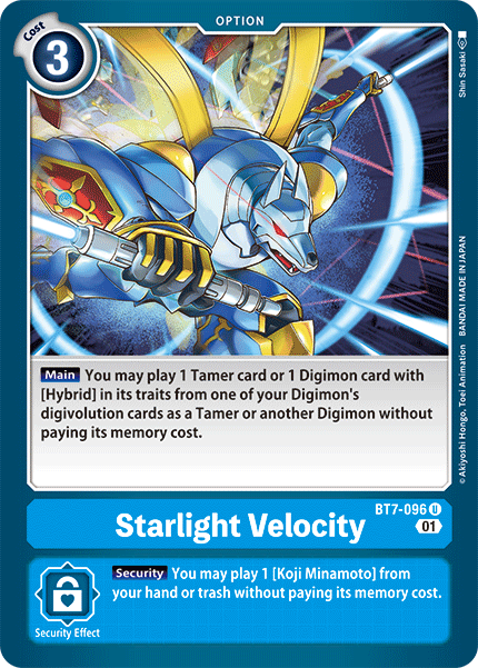 Starlight Velocity [BT7-096] [Next Adventure] - Just $0.09! Shop now at Retro Gaming of Denver