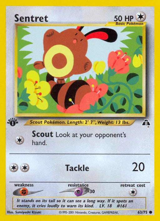 Sentret (63/75) [Neo Discovery 1st Edition] - for just $0.40! 