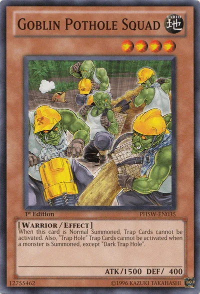 Goblin Pothole Squad [PHSW-EN035] Common - for just $0.10! 