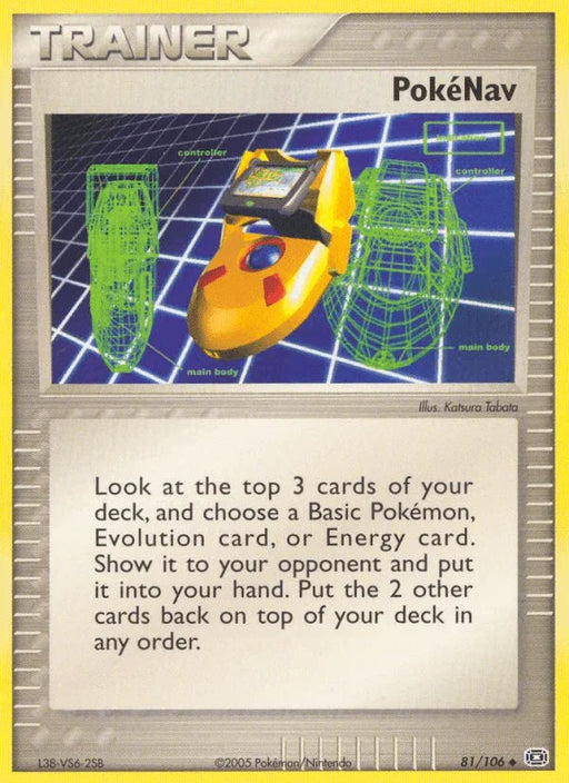 PokeNav (81/106) [EX: Emerald] - for just $0.20! 