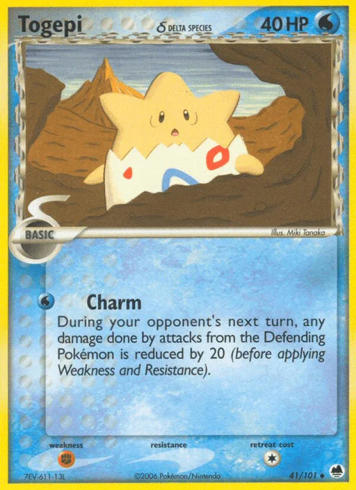 Togepi (41/101) (Delta Species) [EX: Dragon Frontiers] - for just $2.75! 
