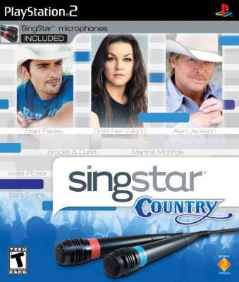 SingStar Country (game & microphone) (Playstation 2) - for just $0! 