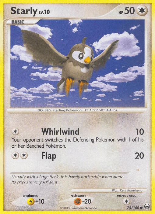 Starly (75/100) [Diamond & Pearl: Majestic Dawn] - for just $0.15! 