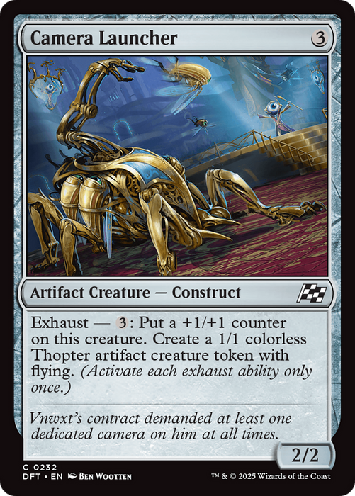 Camera Launcher (DFT-232) - Aetherdrift Foil - for just $0.01! 