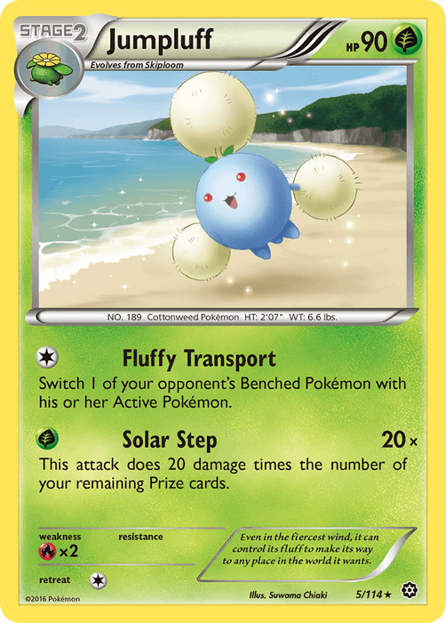 Jumpluff (5/114) [XY: Steam Siege] - for just $0.15! 