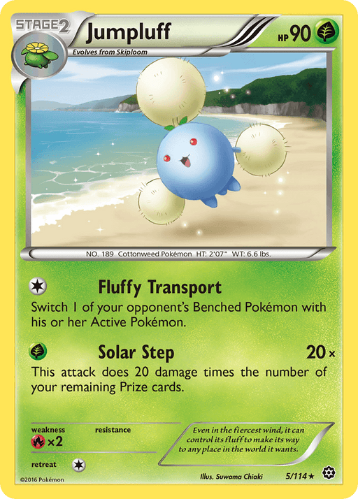Jumpluff (5/114) [XY: Steam Siege] - for just $0.15! 
