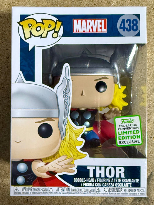 Funko Pop! Marvel Classic Thor #438 ECCC 2019 Spring Con Vaulted Exclusive - for just $13! 
