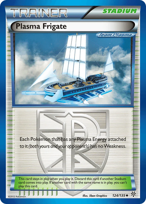 Plasma Frigate (124/135) [Black & White: Plasma Storm] - for just $0.15! 