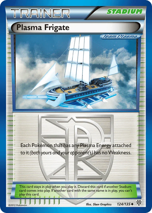 Plasma Frigate (124/135) [Black & White: Plasma Storm] - for just $0.15! 