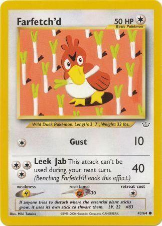 Farfetch'd (43/64) [Neo Revelation Unlimited] - for just $0.30! 