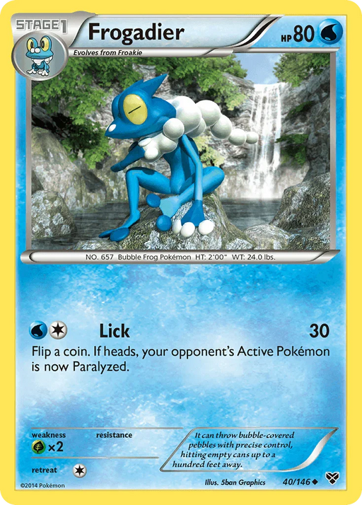 Frogadier (40/146) [XY: Base Set] - for just $0.15! 