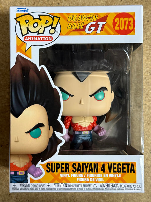 Funko Pop! Animation Super Saiyan 4 Vegeta #2073 Dragon Ball GT 2025 - for just $15! 