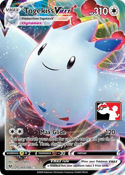 Togekiss VMAX (141/185) [Prize Pack Series One] - for just $52.25! 