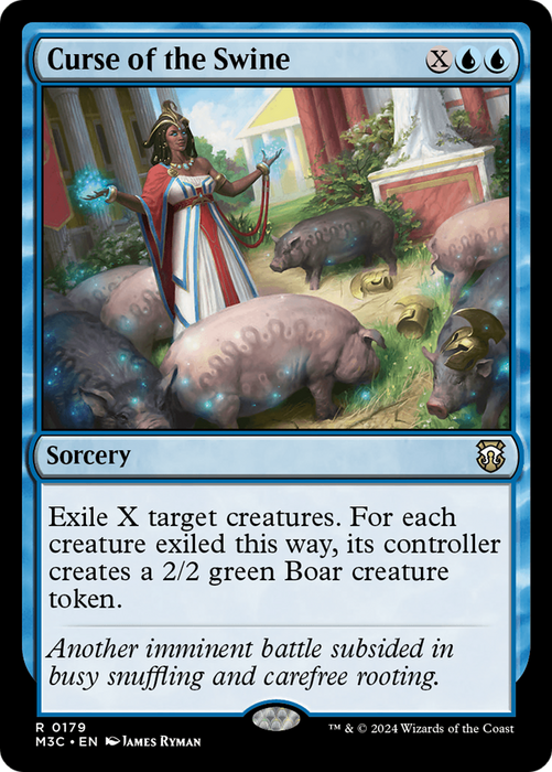 Curse of the Swine (M3C-179) - Modern Horizons 3 Commander - for just $0.09! 
