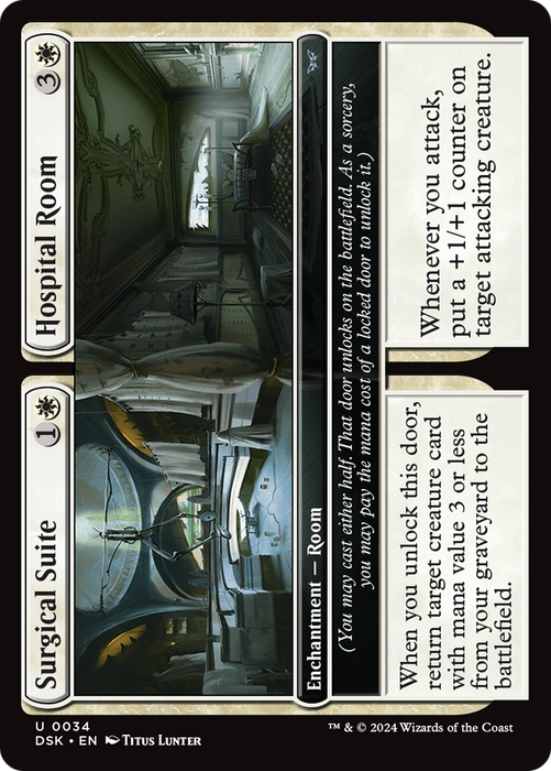 Surgical Suite // Hospital Room (DSK-034) - Duskmourn: House of Horror Foil - for just $0.07! 