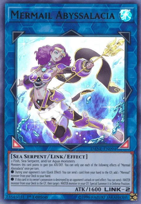 Mermail Abyssalacia [DANE-EN094] Ultra Rare - for just $0.35! 