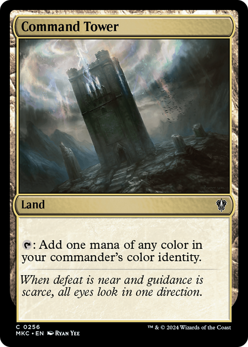 Command Tower (MKC-256) - Murders at Karlov Manor Commander - for just $0.10! 