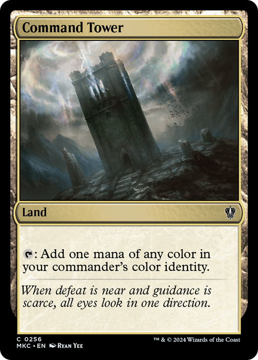 Command Tower (MKC-256) - Murders at Karlov Manor Commander - for just $0.10! 