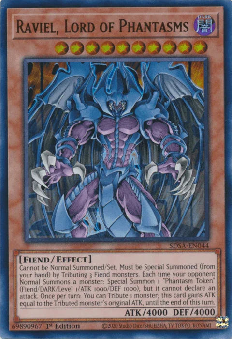 Raviel, Lord of Phantasms [SDSA-EN044] Ultra Rare - for just $0.25! 