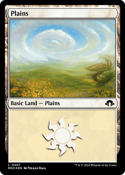 Plains (0497) (Ripple Foil) (MH3-497) - Modern Horizons 3 Foil - for just $0.04! 