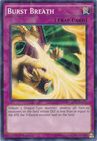 Burst Breath [BP03-EN193] Shatterfoil Rare - for just $0.35! 