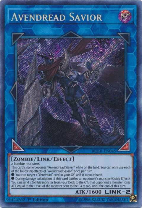 Avendread Savior [BLHR-EN045] Secret Rare - for just $0.25! 