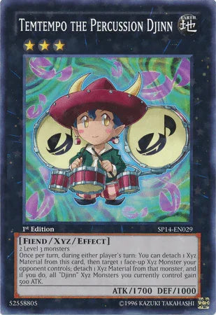 Temtempo the Percussion Djinn [SP14-EN029] Starfoil Rare - for just $0.25! 