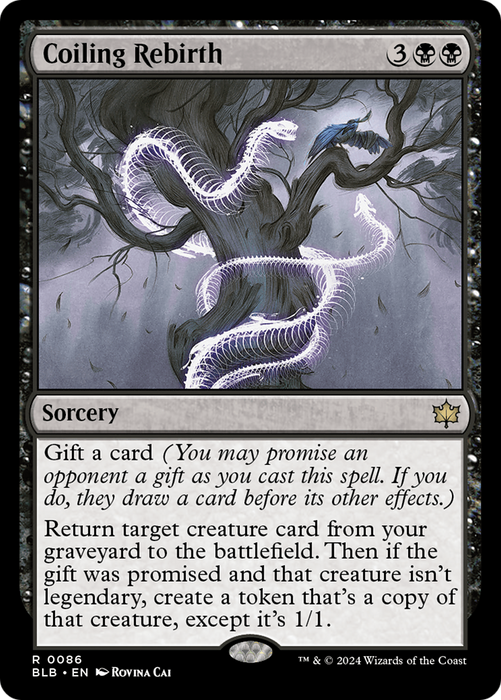 Coiling Rebirth (BLB-086) - Bloomburrow - for just $0.07! 