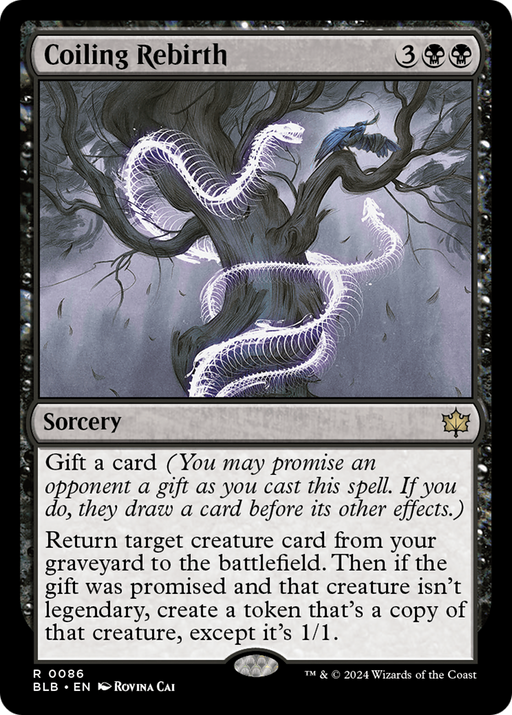 Coiling Rebirth (BLB-086) - Bloomburrow - for just $0.07! 