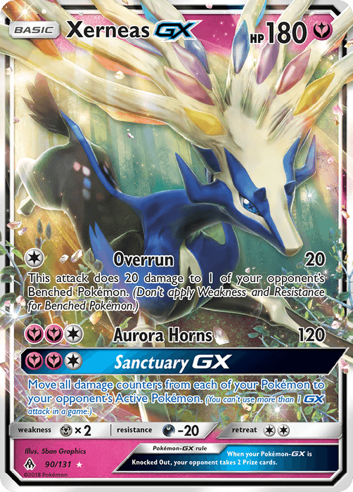 Xerneas GX (90/131) [Sun & Moon: Forbidden Light] - for just $3.45! 