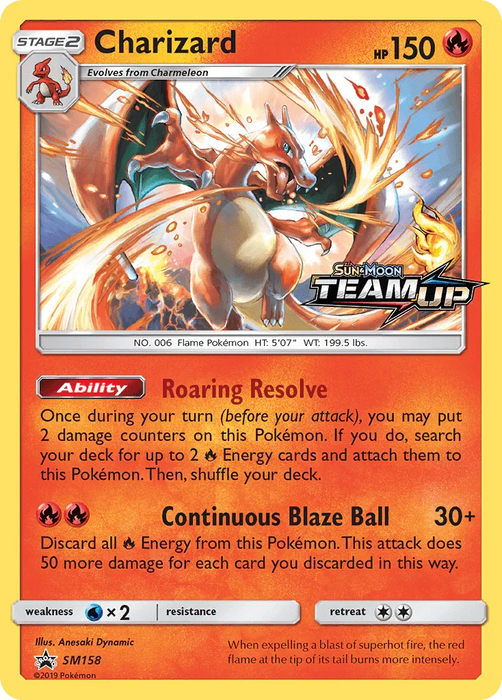 Charizard (SM158) [Sun & Moon: Black Star Promos] - for just $34.95! 