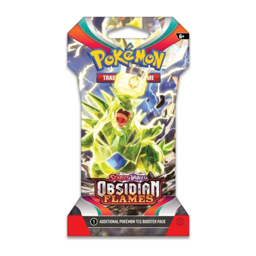 Pokemon Scarlet & Violet Obsidian Flames Sleeved Booster | Tyranitar - Just $10.99! Shop now at Retro Gaming of Denver