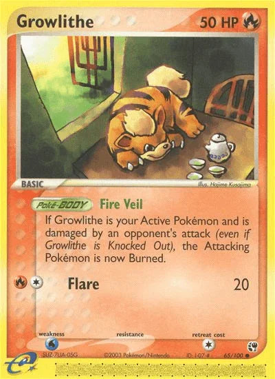 Growlithe (65/100) [EX: Sandstorm] - for just $1.25! 