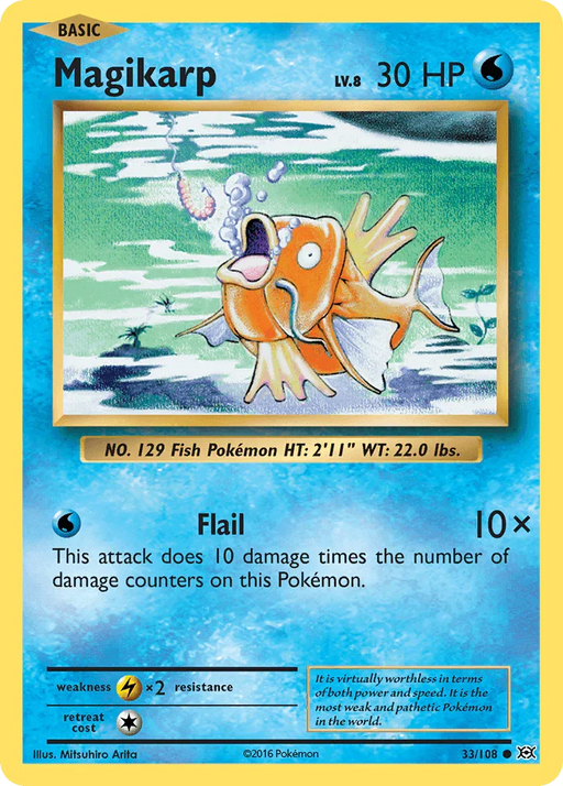 Magikarp (33/108) [XY: Evolutions] - for just $0.10! 