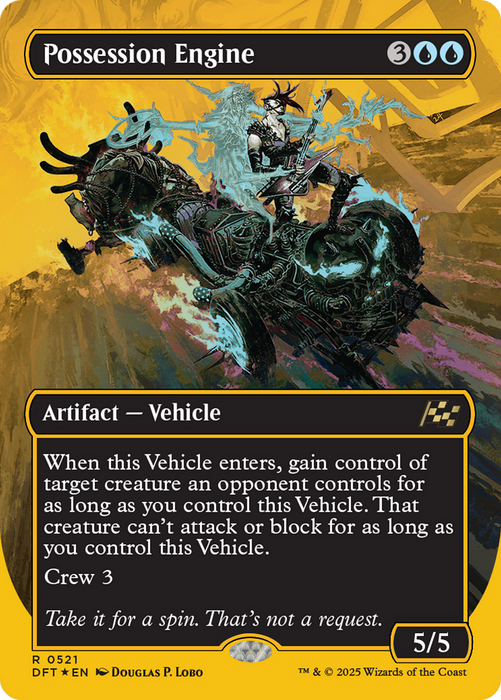 Possession Engine (DFT-521) - Aetherdrift (Borderless) Foil - for just $0.74! 