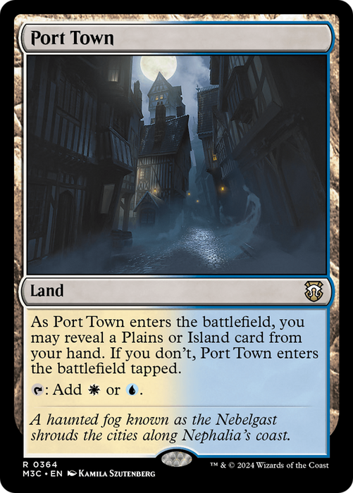 Port Town (M3C-364) - Modern Horizons 3 Commander - for just $0.10! 