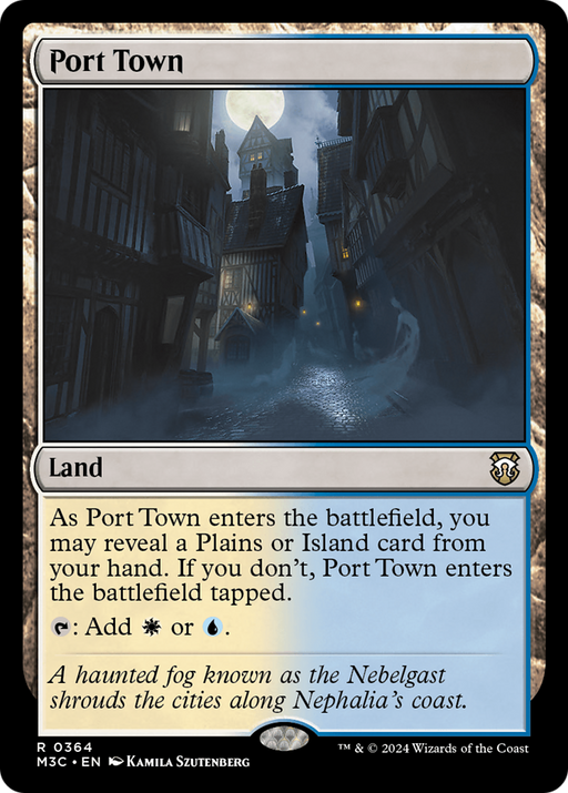 Port Town (M3C-364) - Modern Horizons 3 Commander - for just $0.10! 