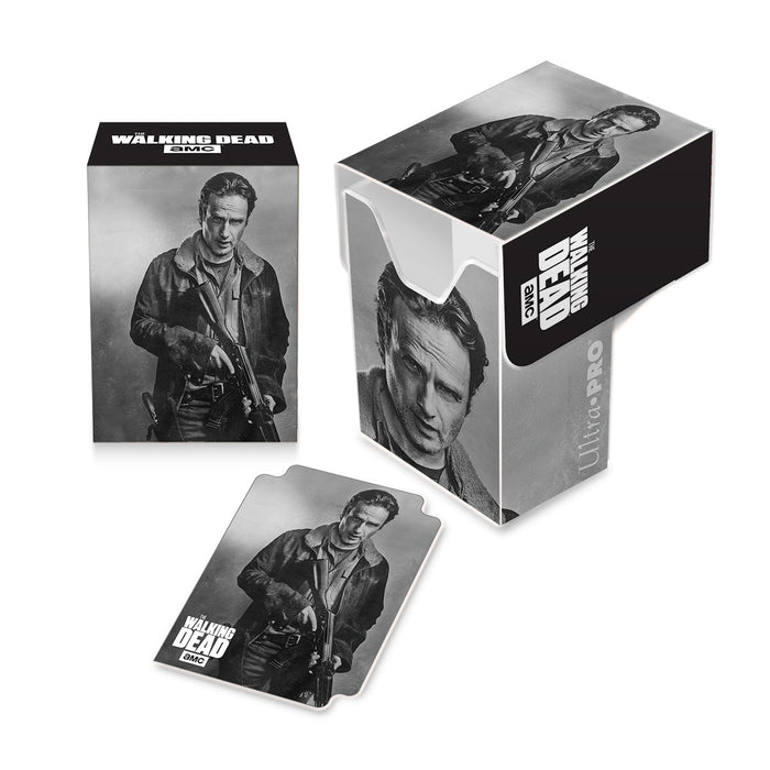 Ultra PRO: Deck Box - Full-View 80+ (The Walking Dead - Rick) - for just $0! 