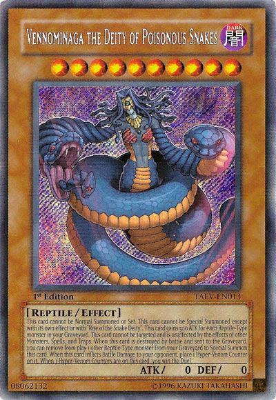 Vennominaga the Deity of Poisonous Snakes [TAEV-EN013] Secret Rare - for just $20.50! 