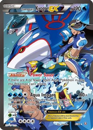 Team Aqua's Kyogre EX 006/34 - Double Crisis Holofoil - for just $145.57! 