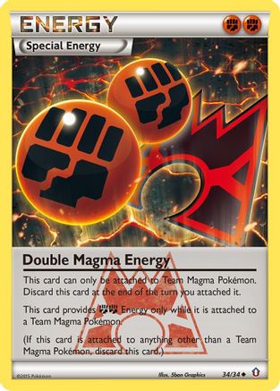 Double Magma Energy 034/34 - Double Crisis - for just $0.31! 