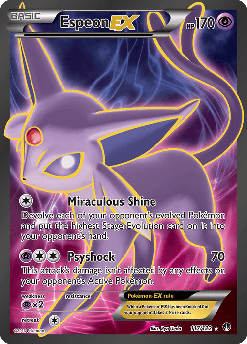 Espeon EX (117/122) [XY: BREAKpoint] - for just $40! 